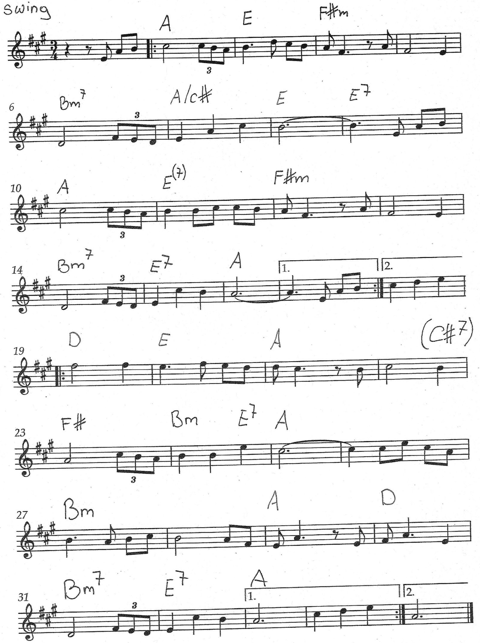 The Bluemont Waltz